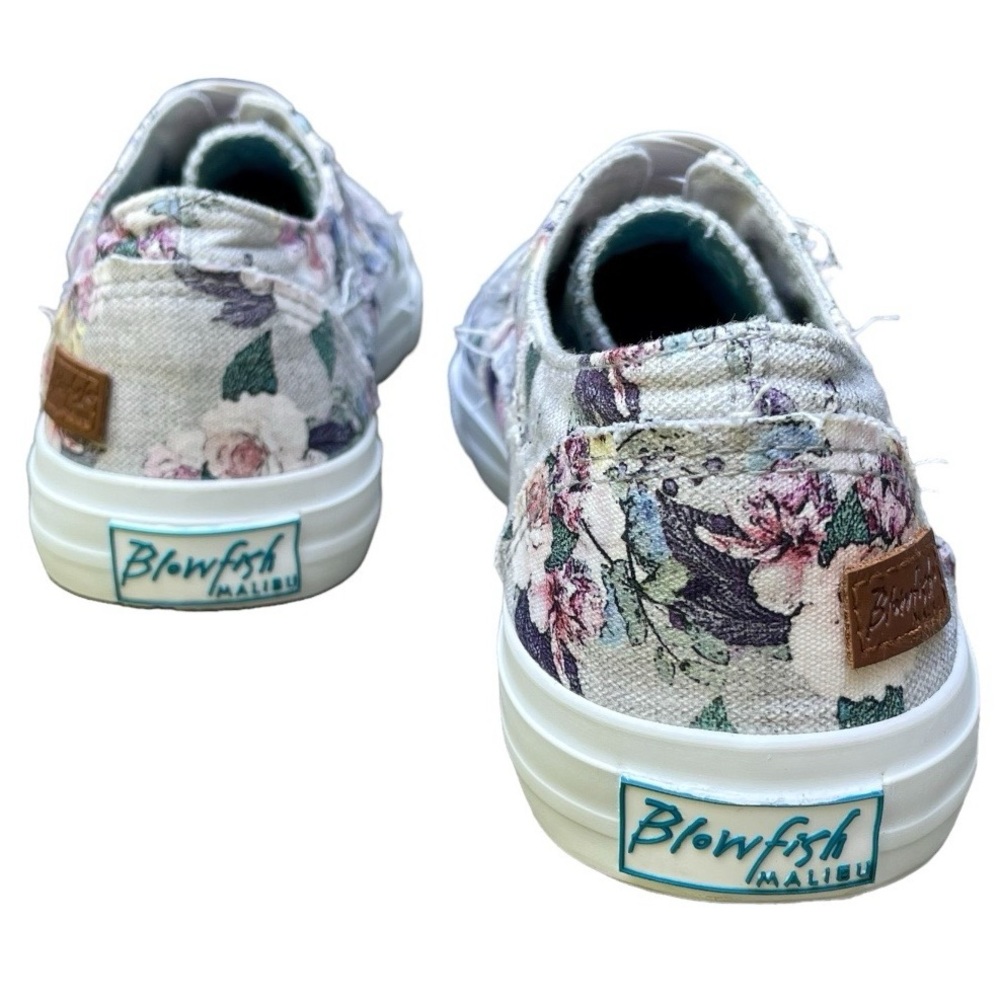 Blowfish Malibu: Marley Gray Vintage Floral Sneakers - Picture 5 of 5